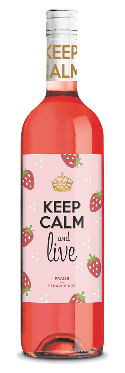 Keep Calm and Live Strawberry