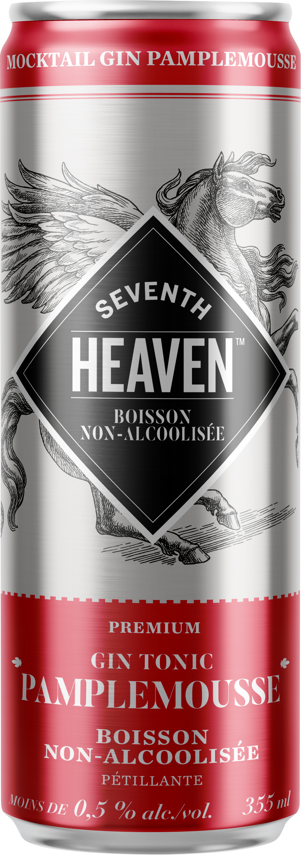 Seventh Heaven Gin Tonic Pamplemousse Boisson non-alcoolisée