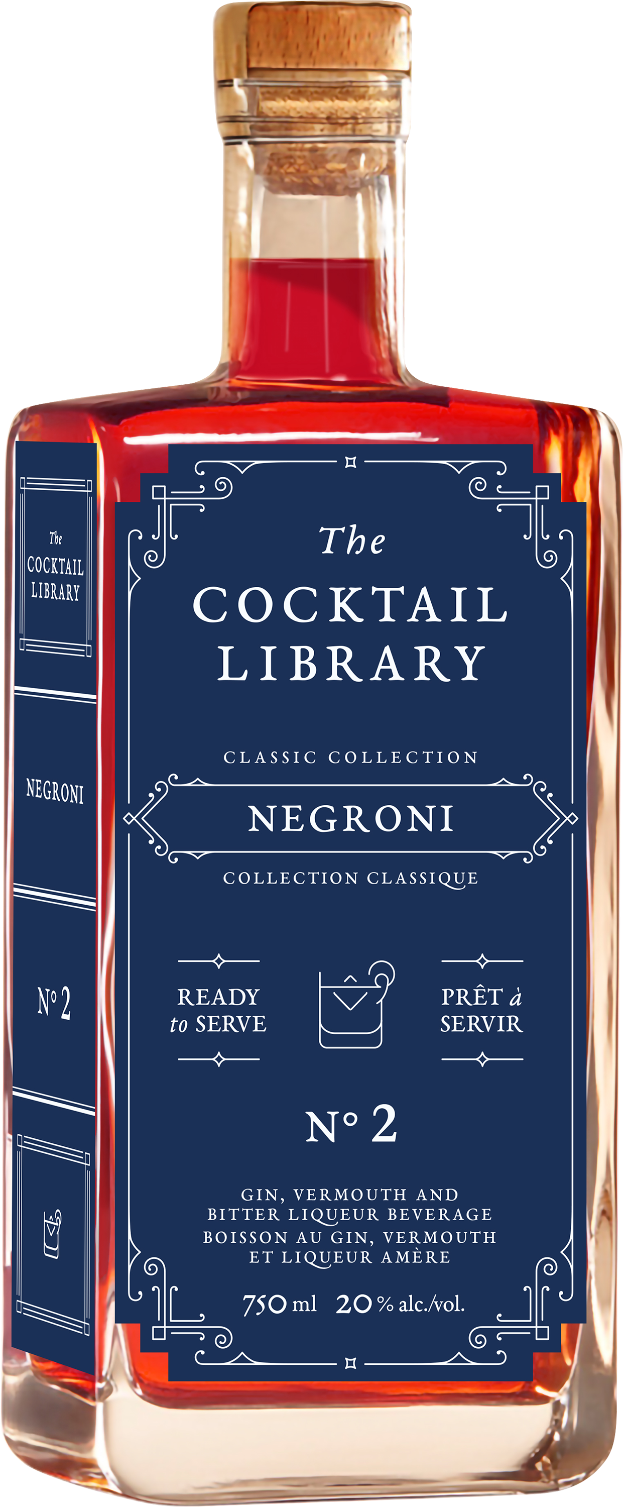 The Cocktail Library Negroni